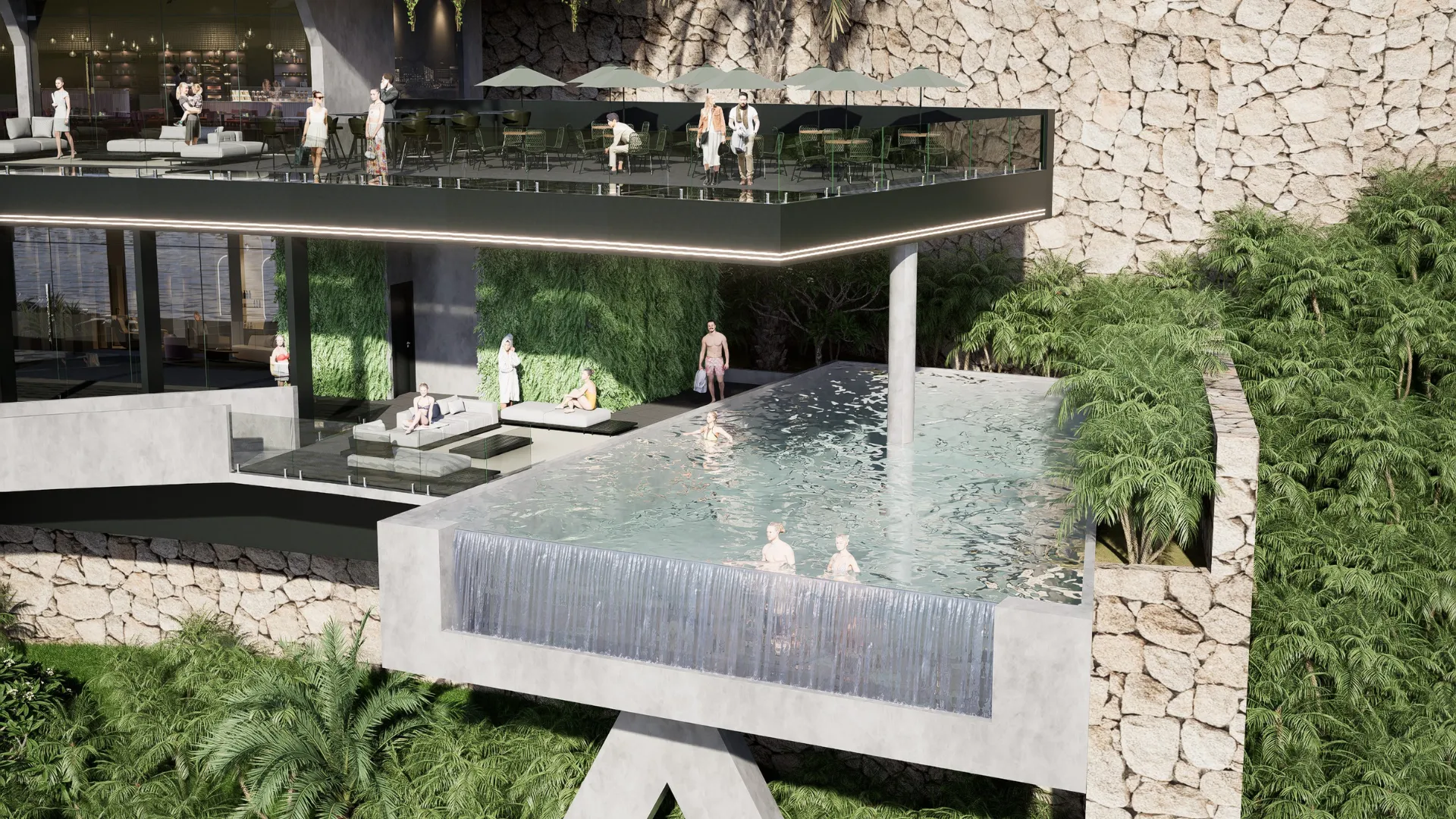 Pool Lounge e Piscina